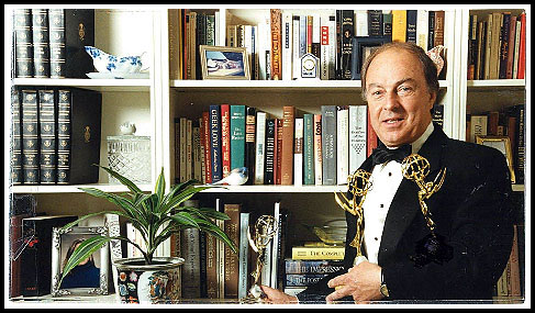 Charles Roggero with Emmys